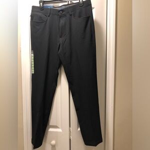 Men’s Haggar Black Slim fit 5 pocket pants